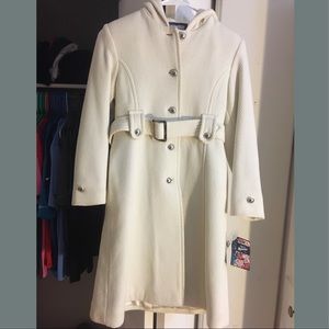 White Rothschild Pea Coat